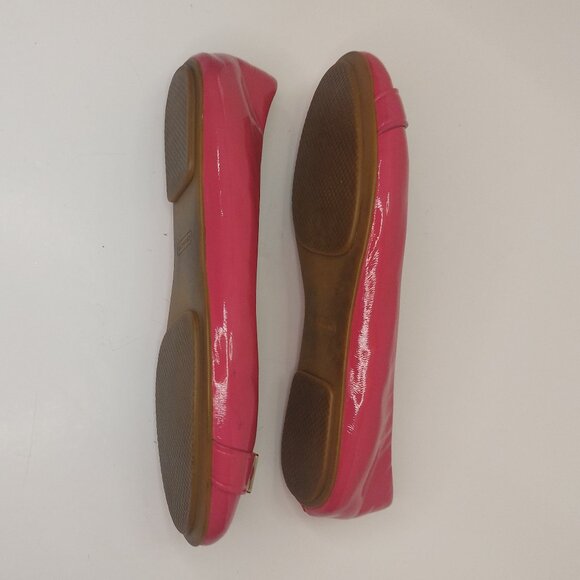 COACH London Pink Patent Leather Flats Women's US 8B - Picture 5 of 12